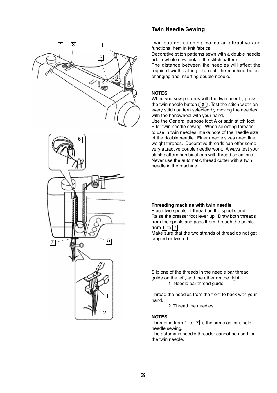 SINGER S18 STUDIO Instruction Manual User Manual | Page 59 / 75