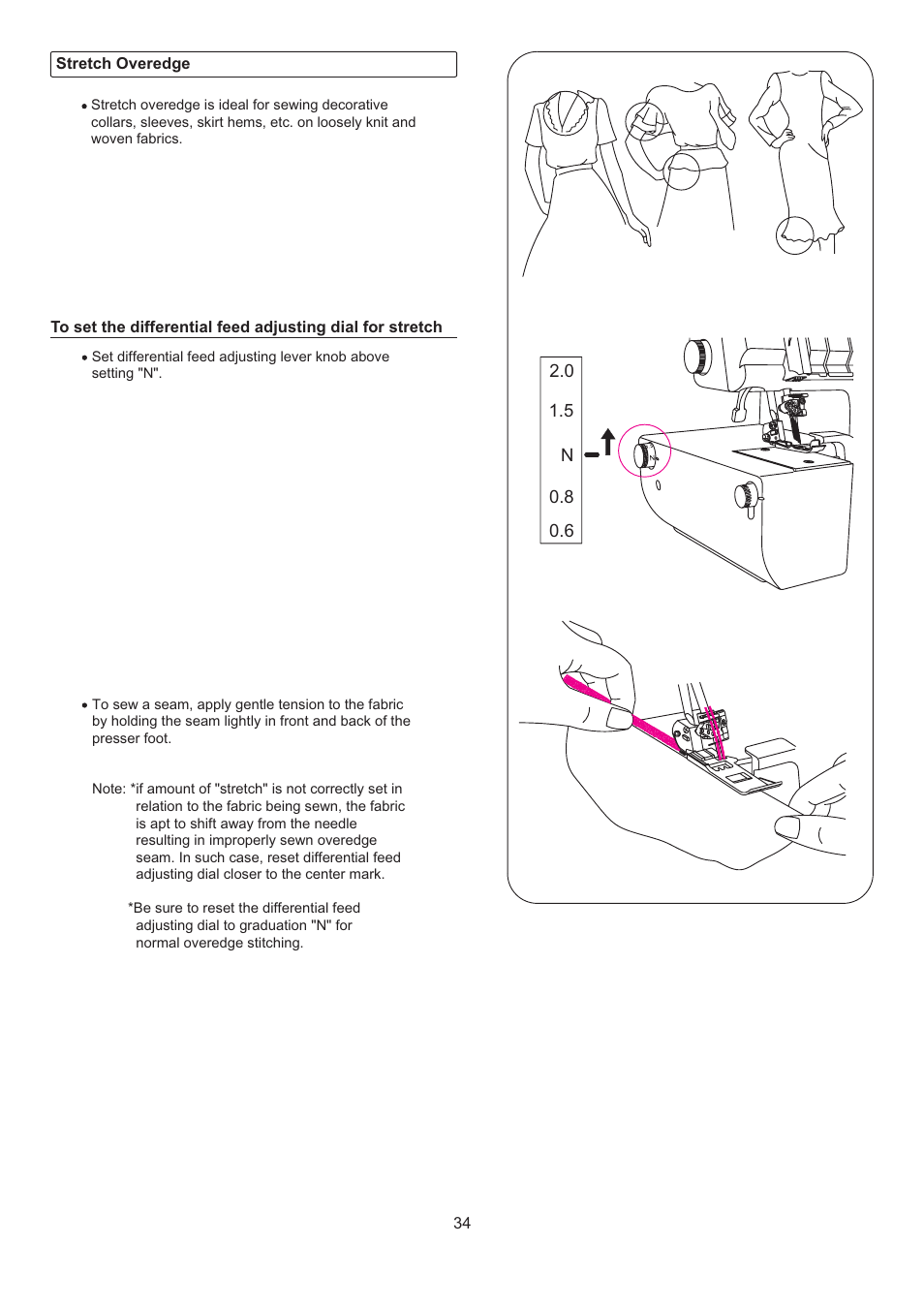 SINGER 14T967DC QUANTUMLOCK User Manual | Page 35 / 72
