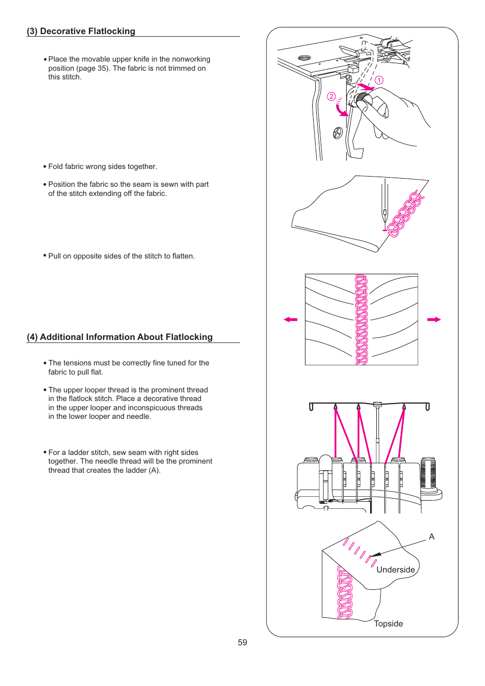 SINGER 14T967DC QUANTUMLOCK User Manual | Page 60 / 72