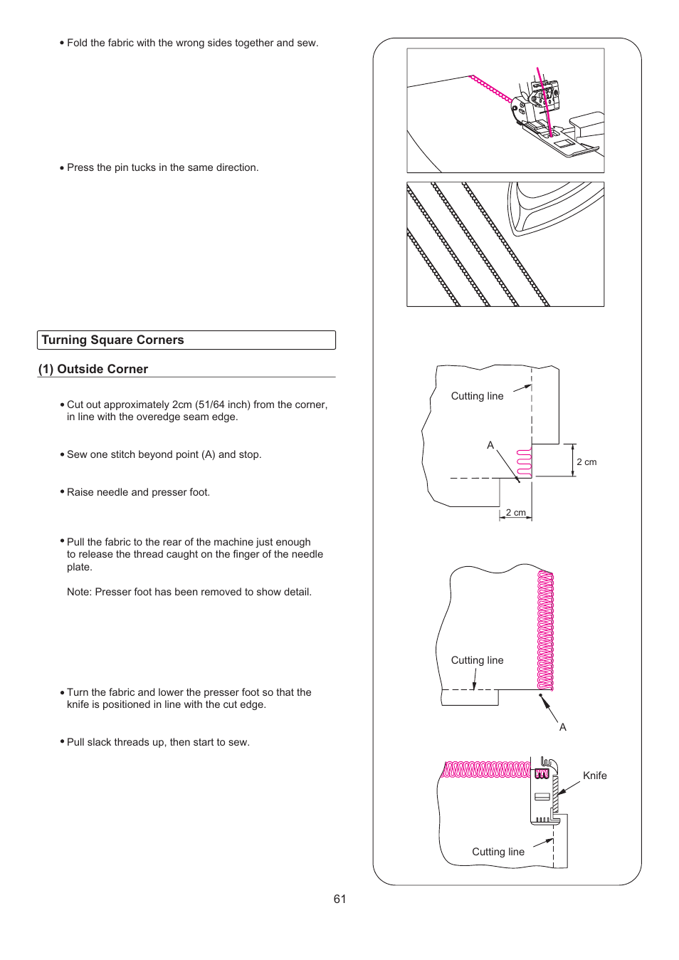 SINGER 14T967DC QUANTUMLOCK User Manual | Page 62 / 72