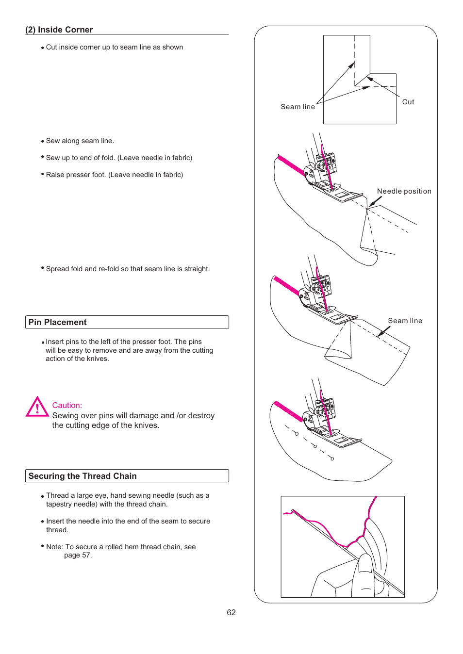 SINGER 14T967DC QUANTUMLOCK User Manual | Page 63 / 72