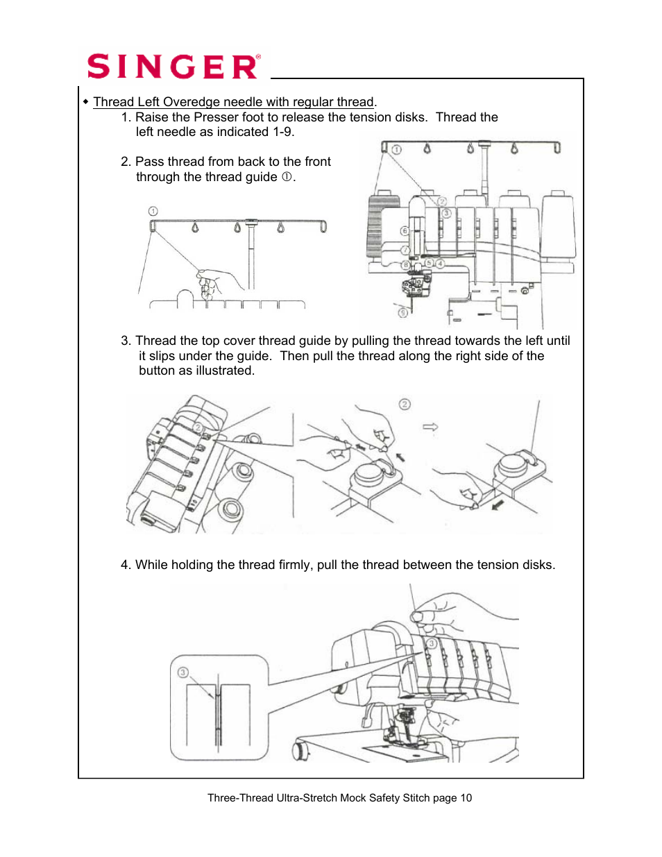 SINGER 14T967DC-WORKBOOK QUANTUMLOCK User Manual | Page 107 / 230