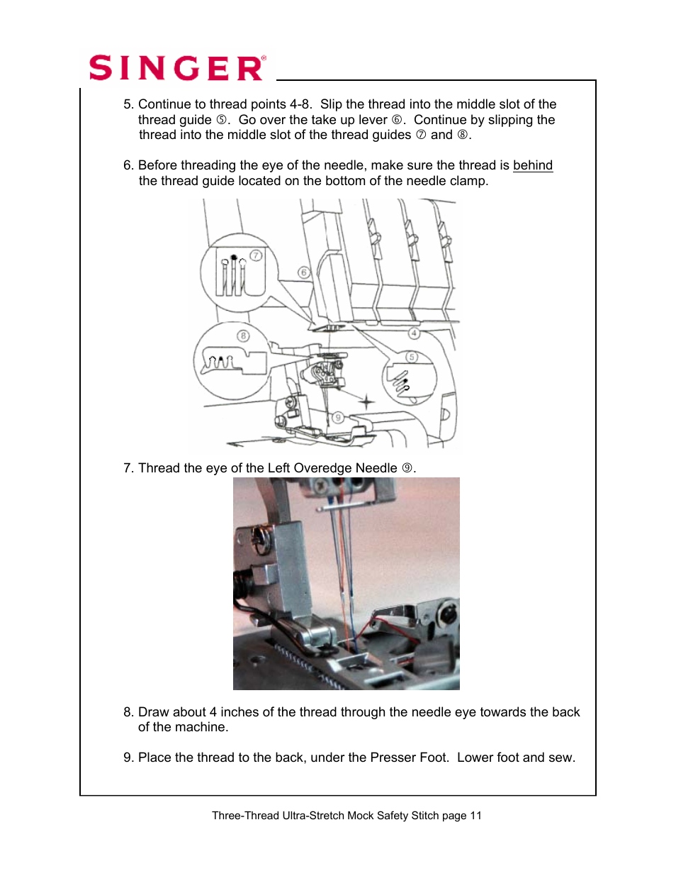 SINGER 14T967DC-WORKBOOK QUANTUMLOCK User Manual | Page 108 / 230