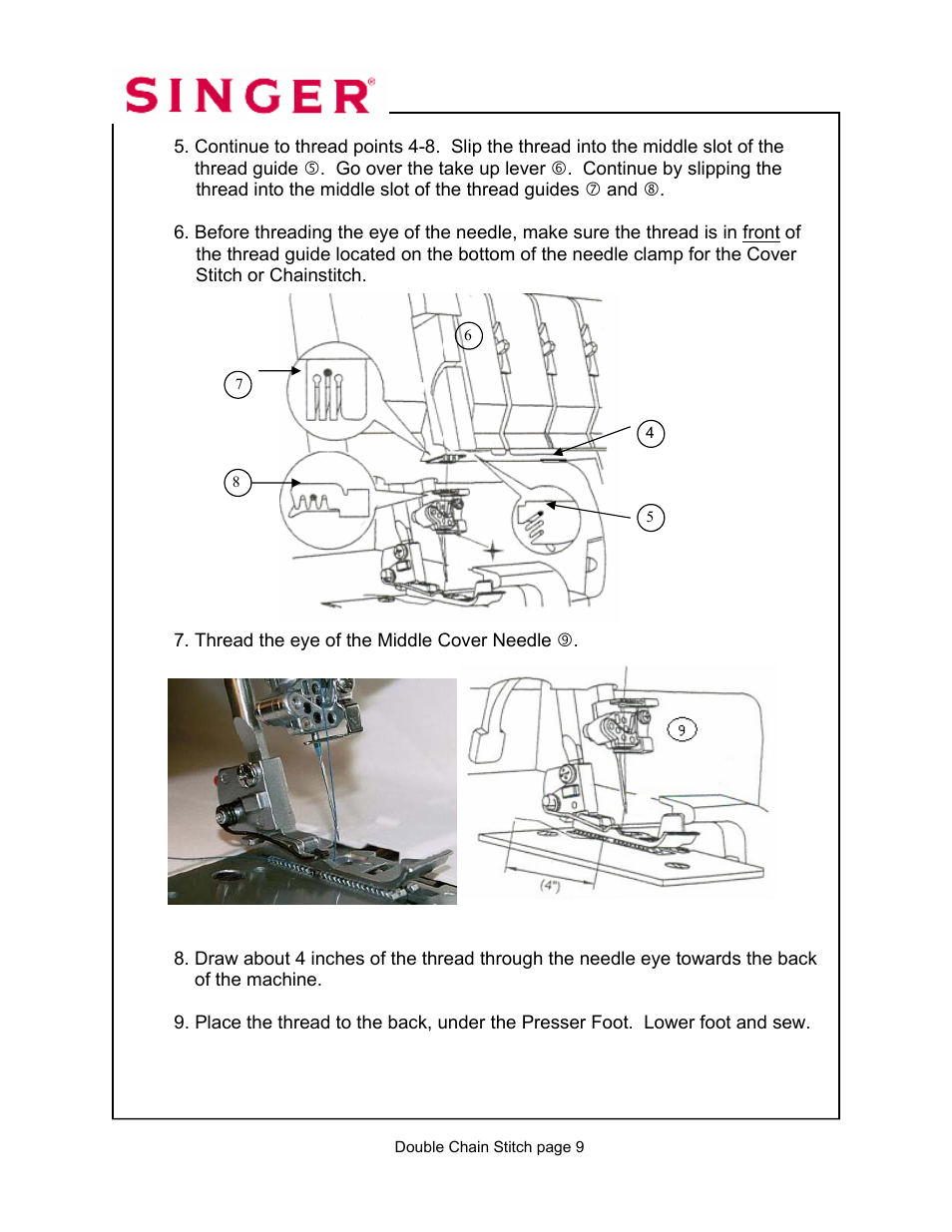 SINGER 14T967DC-WORKBOOK QUANTUMLOCK User Manual | Page 13 / 230