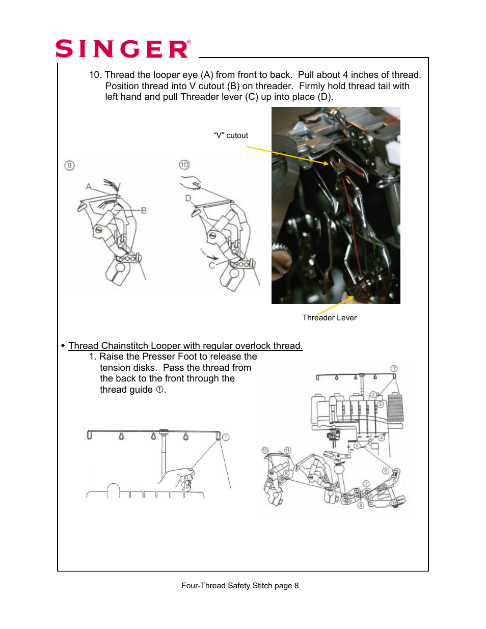 SINGER 14T967DC-WORKBOOK QUANTUMLOCK User Manual | Page 134 / 230