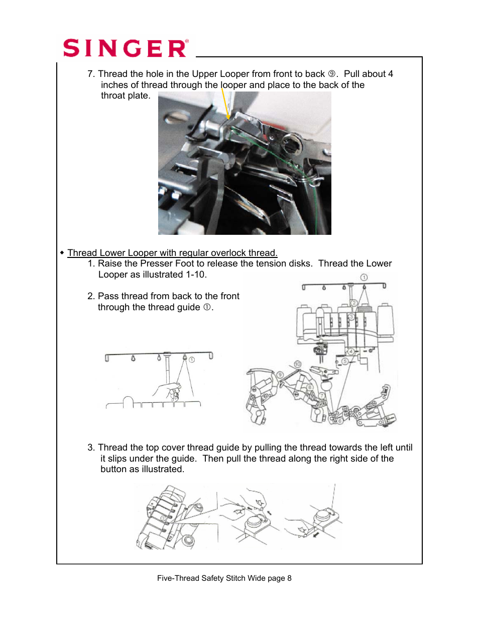 SINGER 14T967DC-WORKBOOK QUANTUMLOCK User Manual | Page 149 / 230