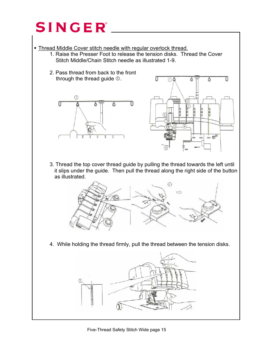 SINGER 14T967DC-WORKBOOK QUANTUMLOCK User Manual | Page 156 / 230