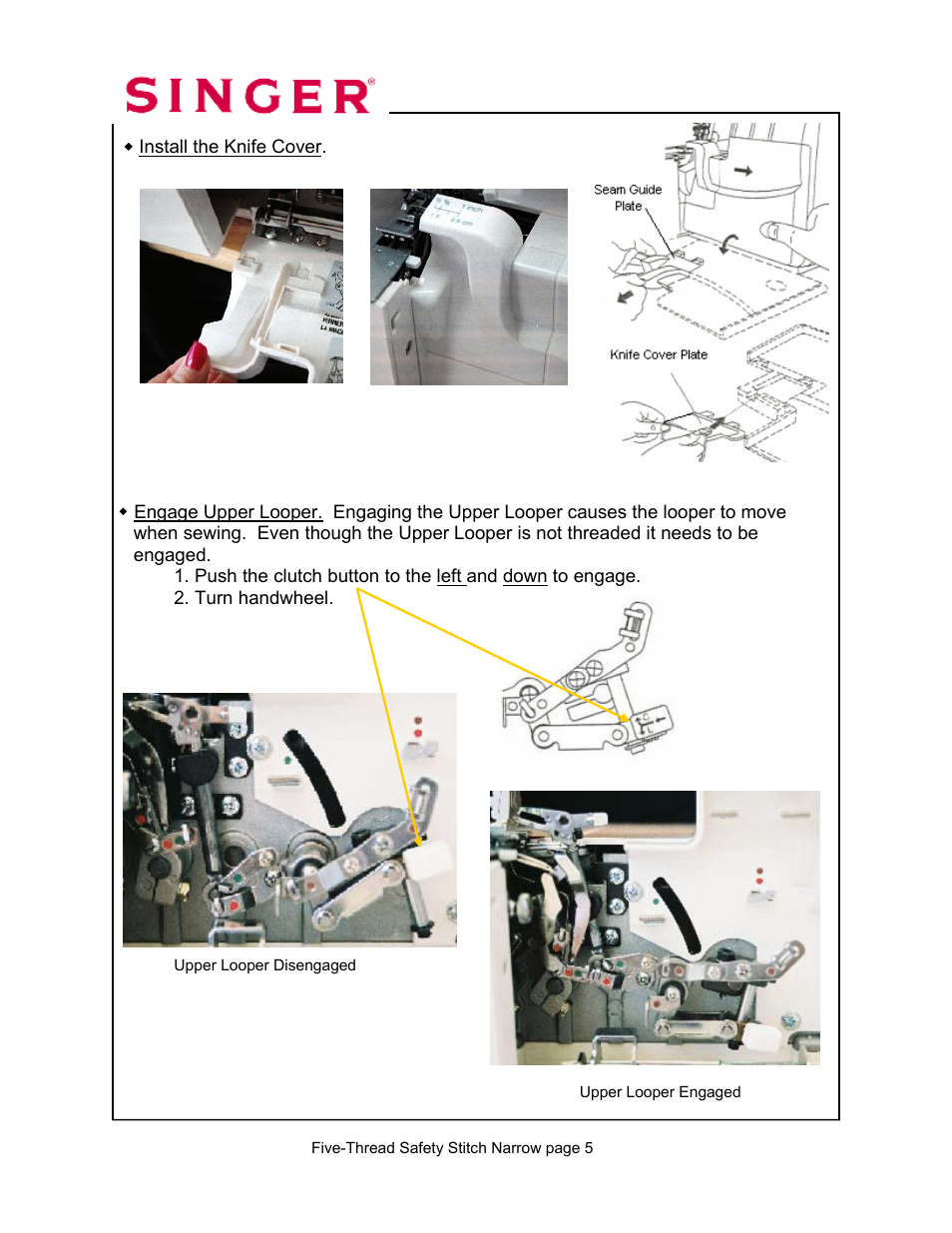 SINGER 14T967DC-WORKBOOK QUANTUMLOCK User Manual | Page 164 / 230