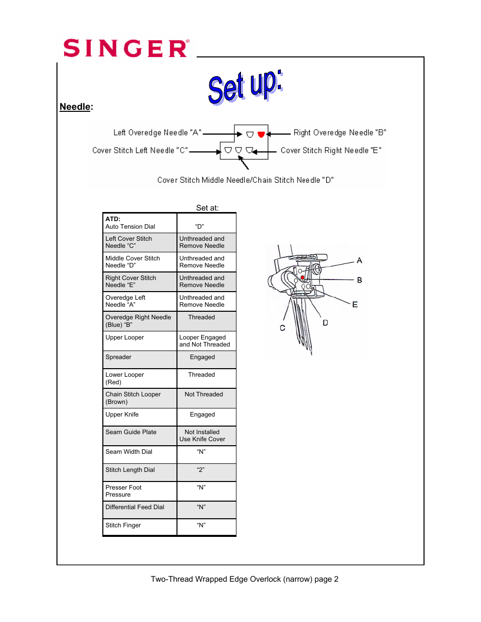 Needle | SINGER 14T967DC-WORKBOOK QUANTUMLOCK User Manual | Page 18 / 230