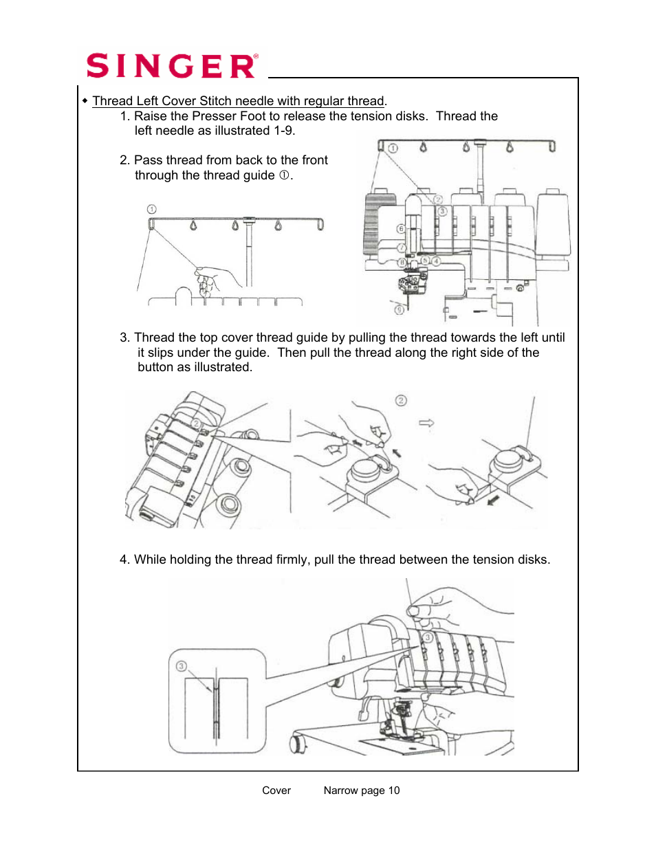 SINGER 14T967DC-WORKBOOK QUANTUMLOCK User Manual | Page 187 / 230