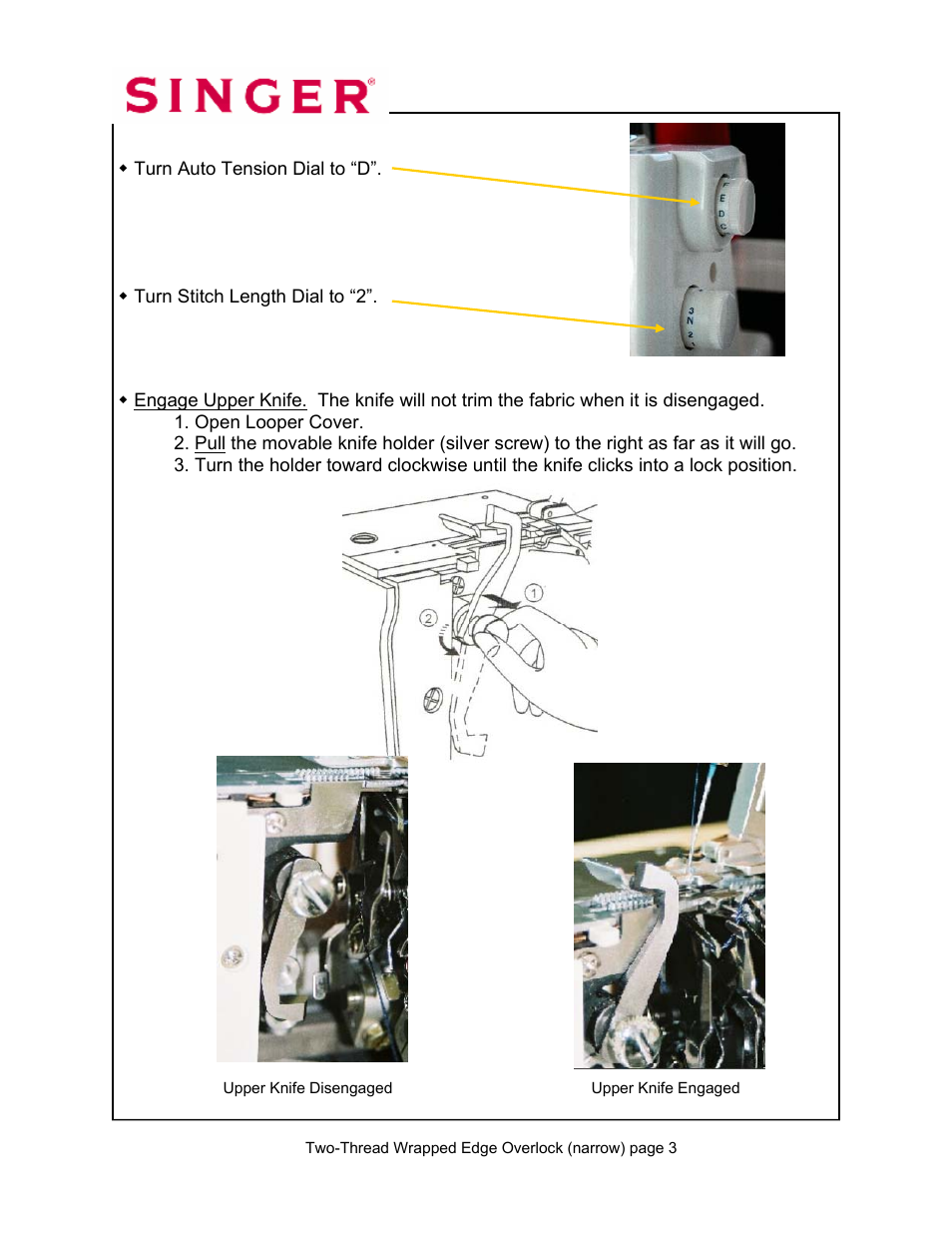 SINGER 14T967DC-WORKBOOK QUANTUMLOCK User Manual | Page 19 / 230