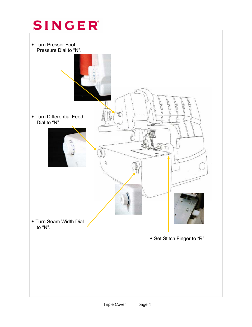 SINGER 14T967DC-WORKBOOK QUANTUMLOCK User Manual | Page 206 / 230