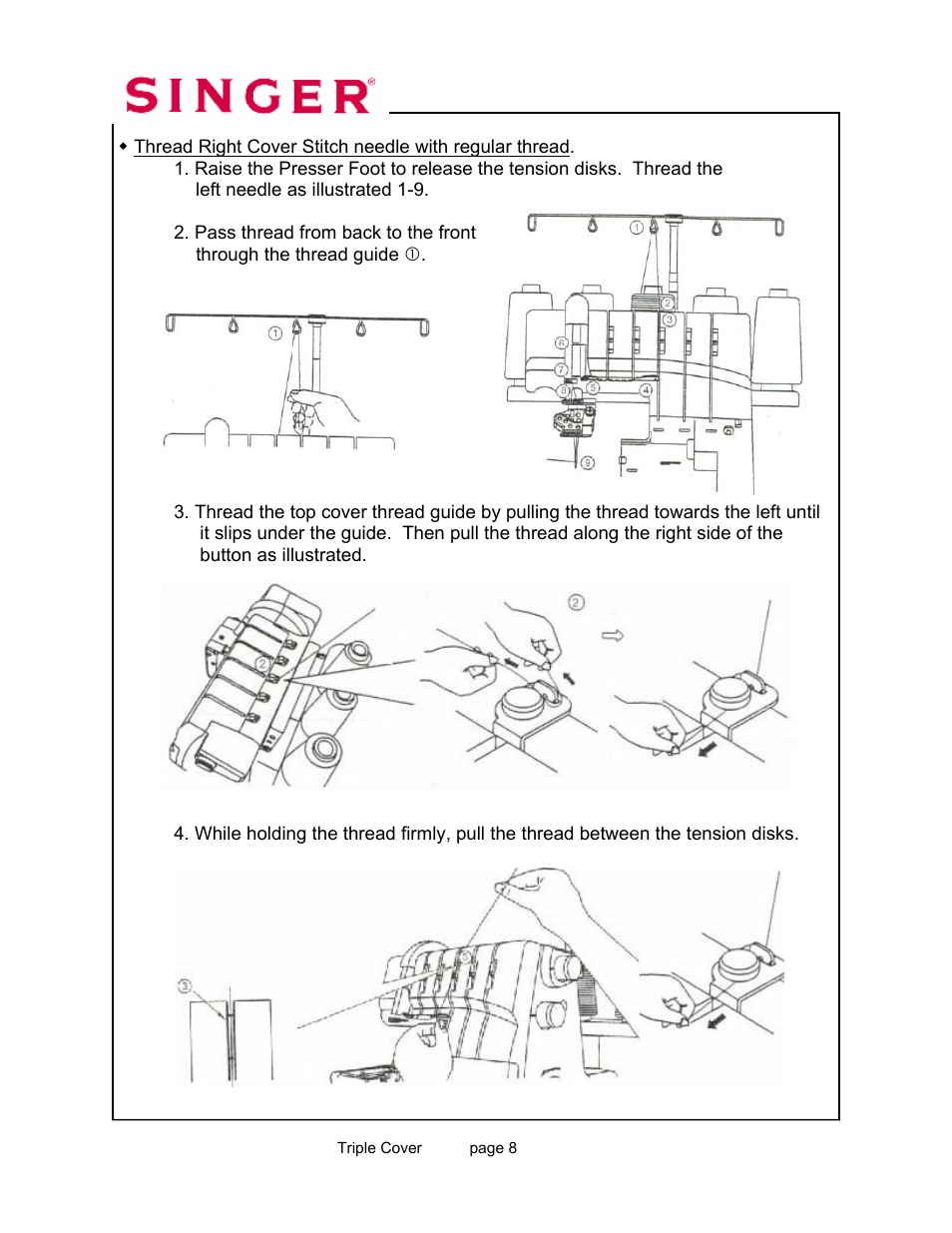 SINGER 14T967DC-WORKBOOK QUANTUMLOCK User Manual | Page 210 / 230