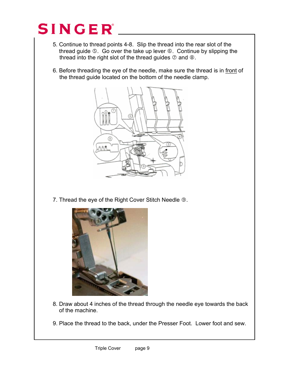 SINGER 14T967DC-WORKBOOK QUANTUMLOCK User Manual | Page 211 / 230