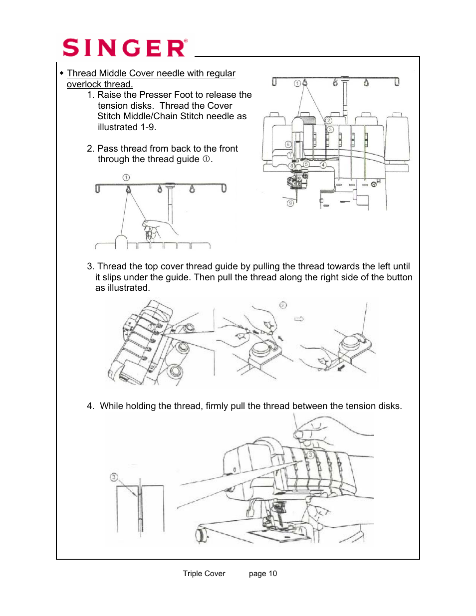 SINGER 14T967DC-WORKBOOK QUANTUMLOCK User Manual | Page 212 / 230