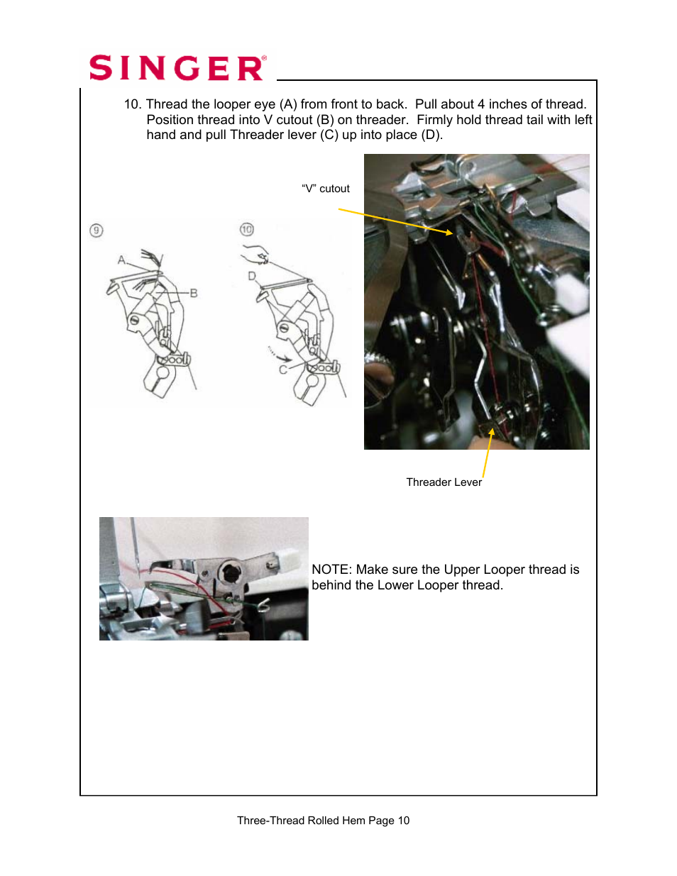 SINGER 14T967DC-WORKBOOK QUANTUMLOCK User Manual | Page 227 / 230