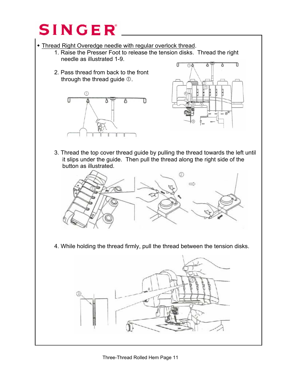 SINGER 14T967DC-WORKBOOK QUANTUMLOCK User Manual | Page 228 / 230