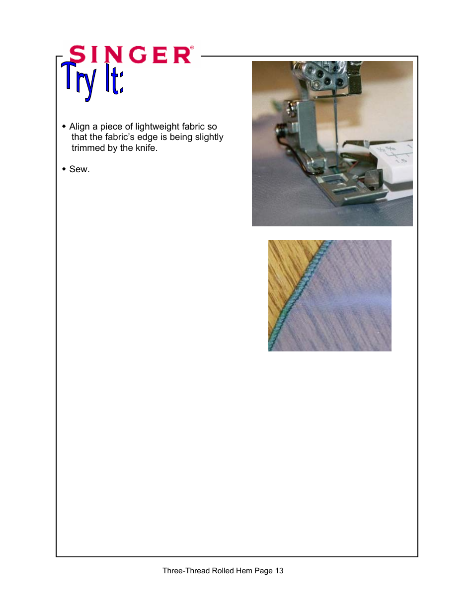 SINGER 14T967DC-WORKBOOK QUANTUMLOCK User Manual | Page 230 / 230