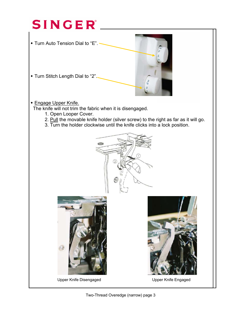 SINGER 14T967DC-WORKBOOK QUANTUMLOCK User Manual | Page 34 / 230