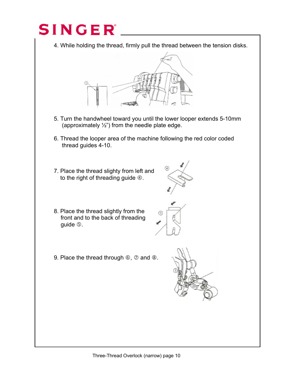 SINGER 14T967DC-WORKBOOK QUANTUMLOCK User Manual | Page 57 / 230