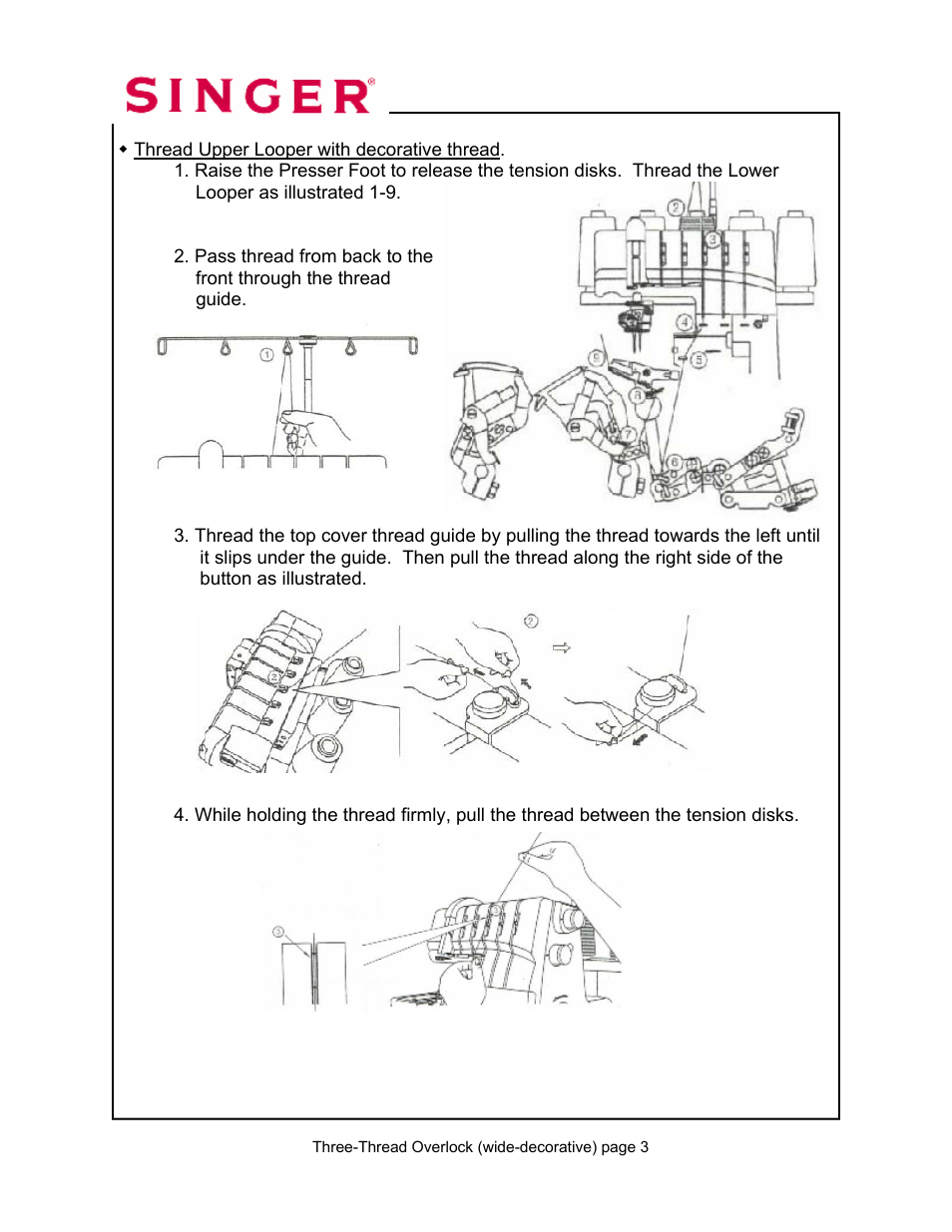 SINGER 14T967DC-WORKBOOK QUANTUMLOCK User Manual | Page 69 / 230