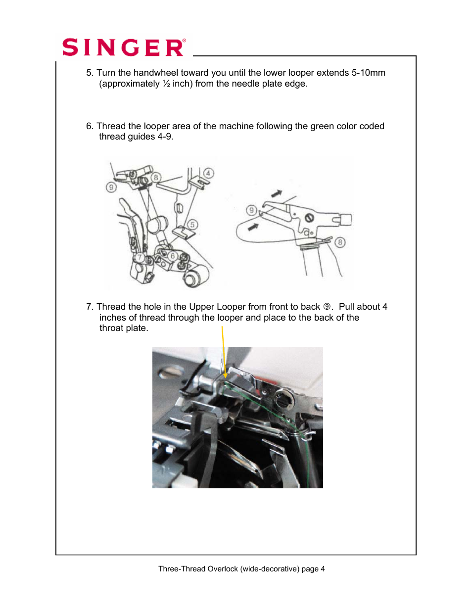 SINGER 14T967DC-WORKBOOK QUANTUMLOCK User Manual | Page 70 / 230