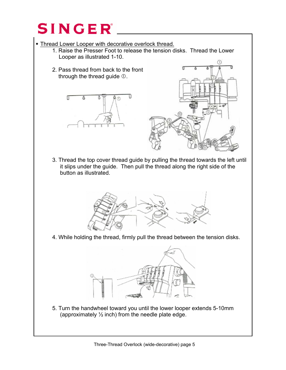 SINGER 14T967DC-WORKBOOK QUANTUMLOCK User Manual | Page 71 / 230