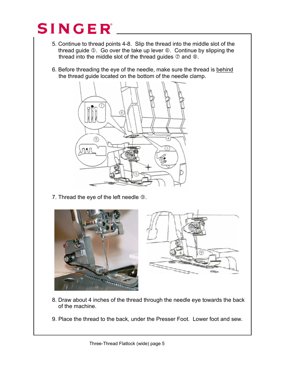 SINGER 14T967DC-WORKBOOK QUANTUMLOCK User Manual | Page 95 / 230