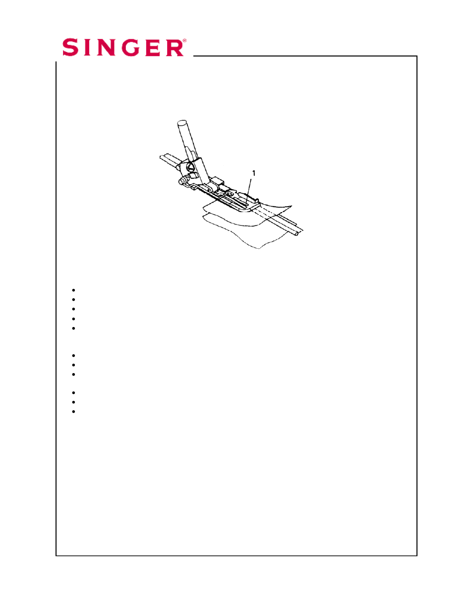 Cording foot | SINGER 14T968DC Professional 5 Workbook Part 2 User Manual | Page 125 / 129