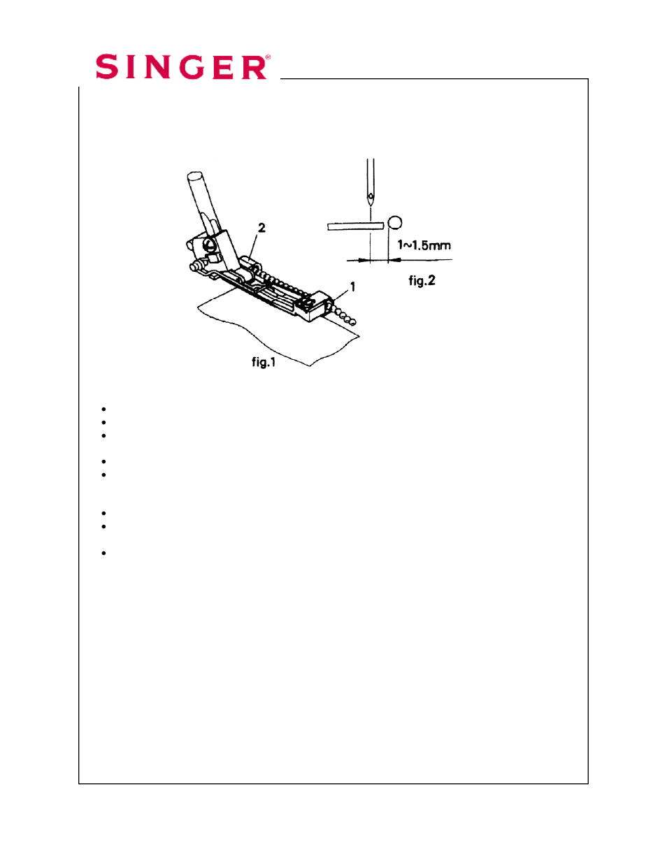 Beading foot | SINGER 14T968DC Professional 5 Workbook Part 2 User Manual | Page 127 / 129