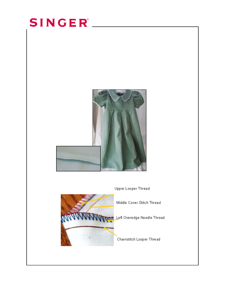 Four-thread safety stitch | SINGER 14T968DC Professional 5 Workbook Part 2 User Manual | Page 18 / 129