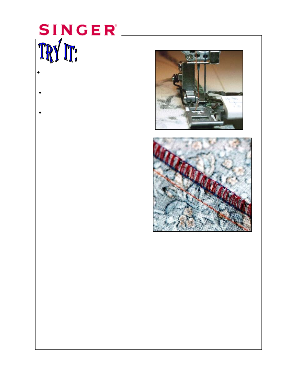 SINGER 14T968DC Professional 5 Workbook Part 2 User Manual | Page 31 / 129