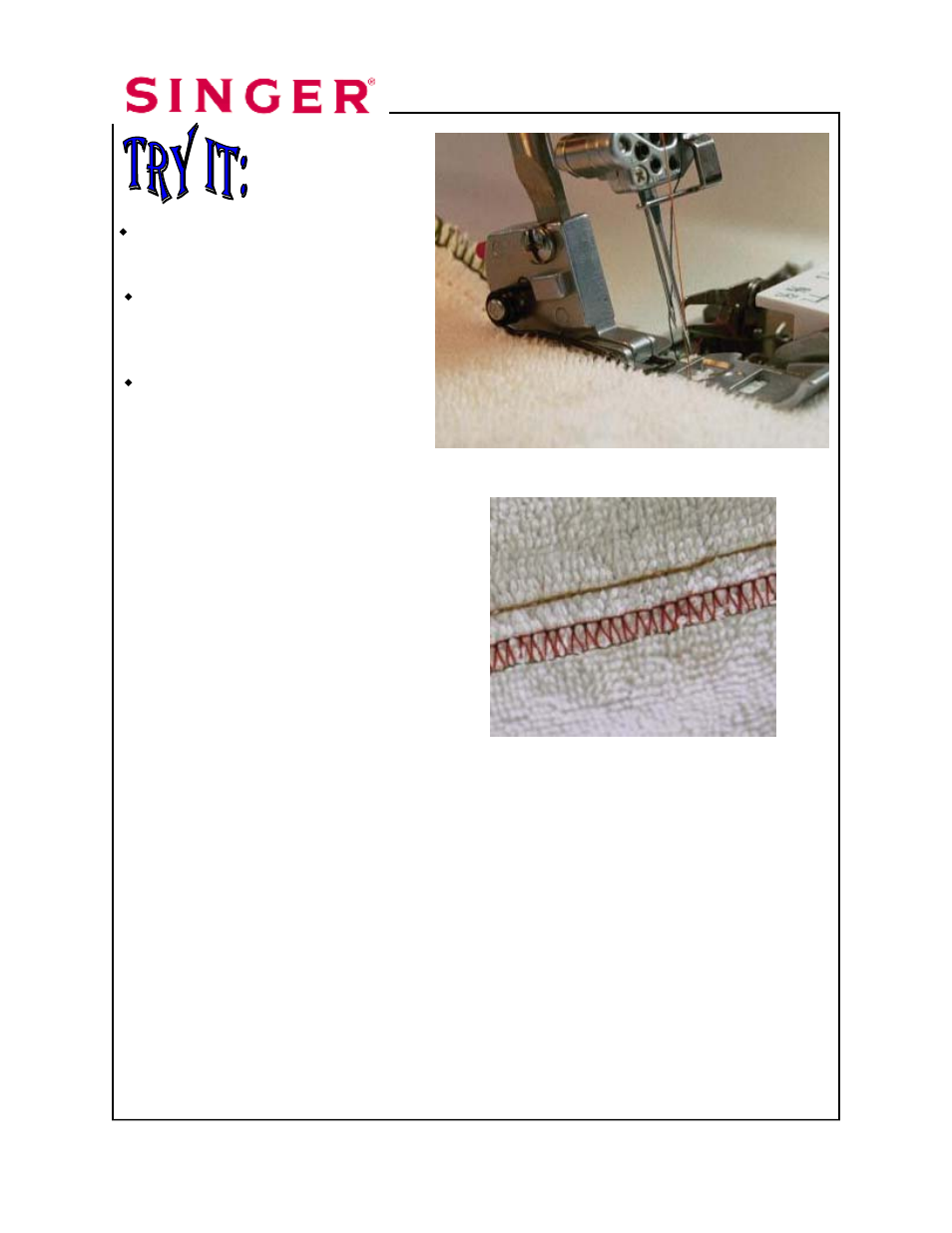 SINGER 14T968DC Professional 5 Workbook Part 2 User Manual | Page 67 / 129