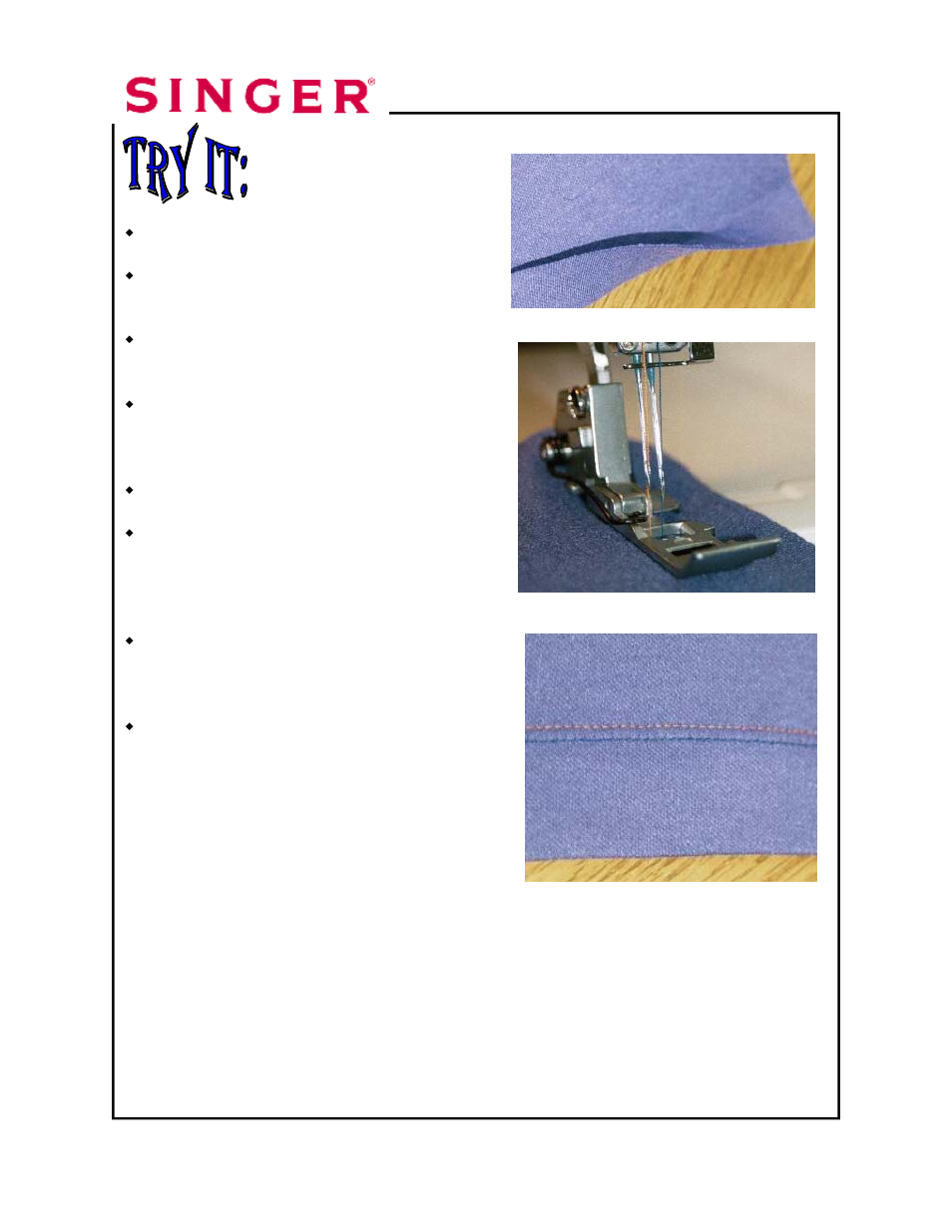 SINGER 14T968DC Professional 5 Workbook Part 2 User Manual | Page 80 / 129