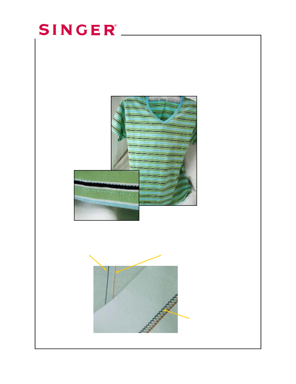 Cover hem wide | SINGER 14T968DC Professional 5 Workbook Part 2 User Manual | Page 82 / 129