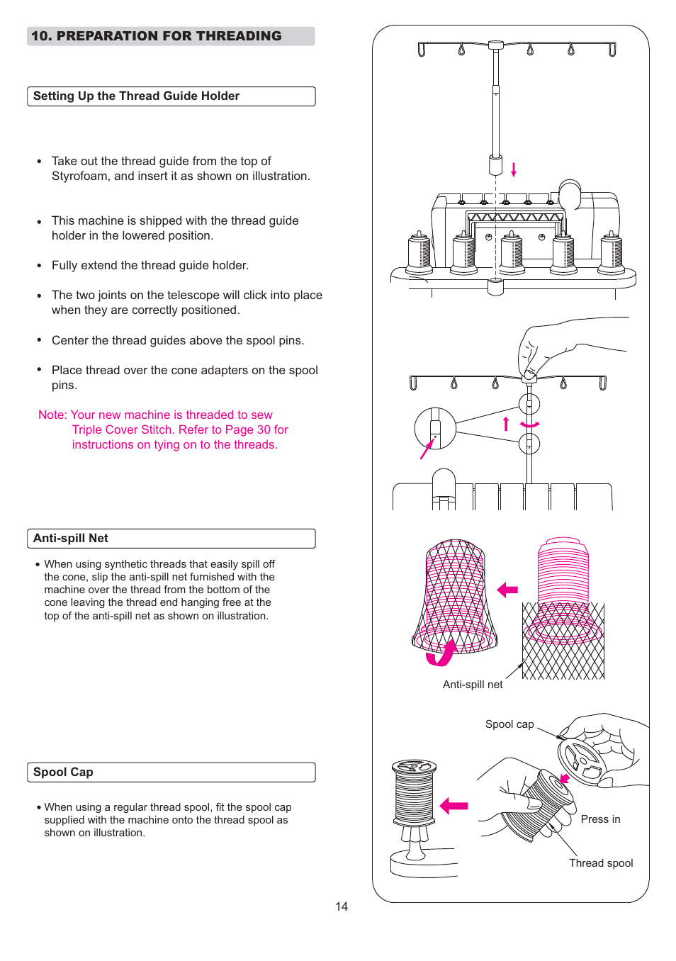 SINGER 14T968DC User Manual | Page 15 / 74