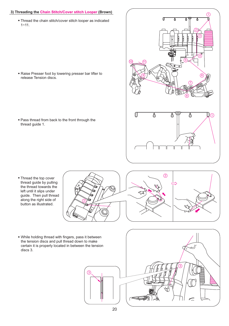 SINGER 14T968DC User Manual | Page 21 / 74