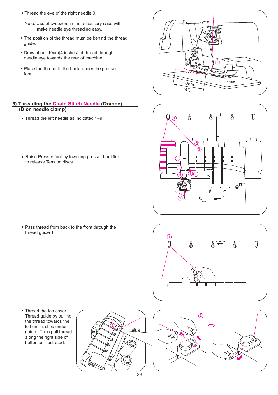 SINGER 14T968DC User Manual | Page 24 / 74
