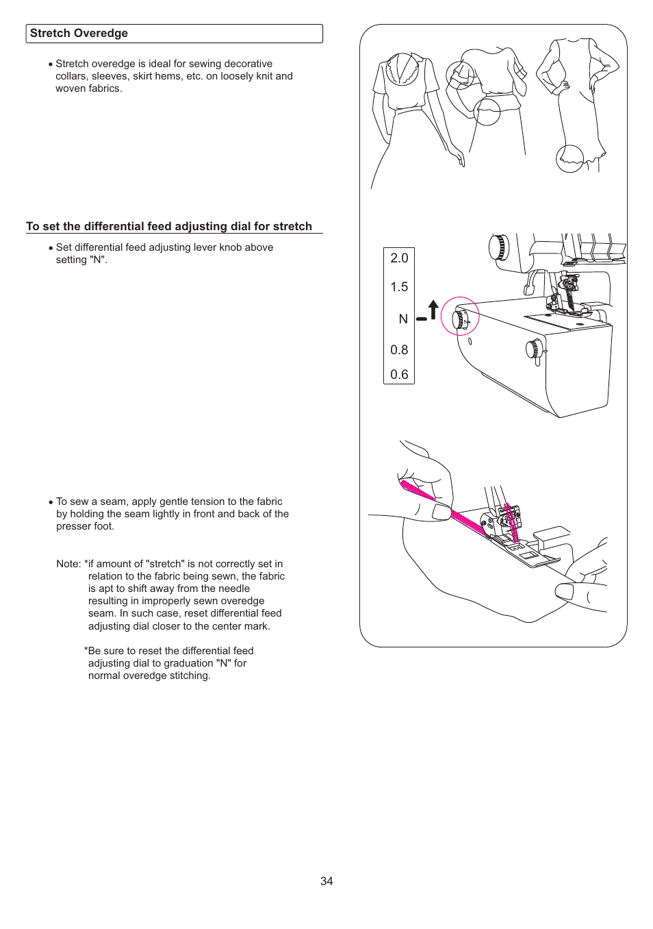 SINGER 14T968DC User Manual | Page 35 / 74