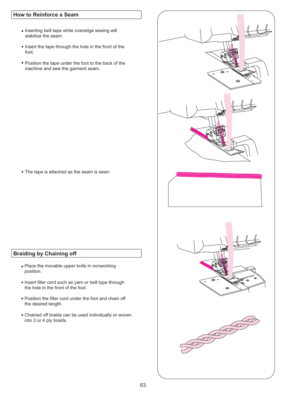 SINGER 14T968DC User Manual | Page 64 / 74