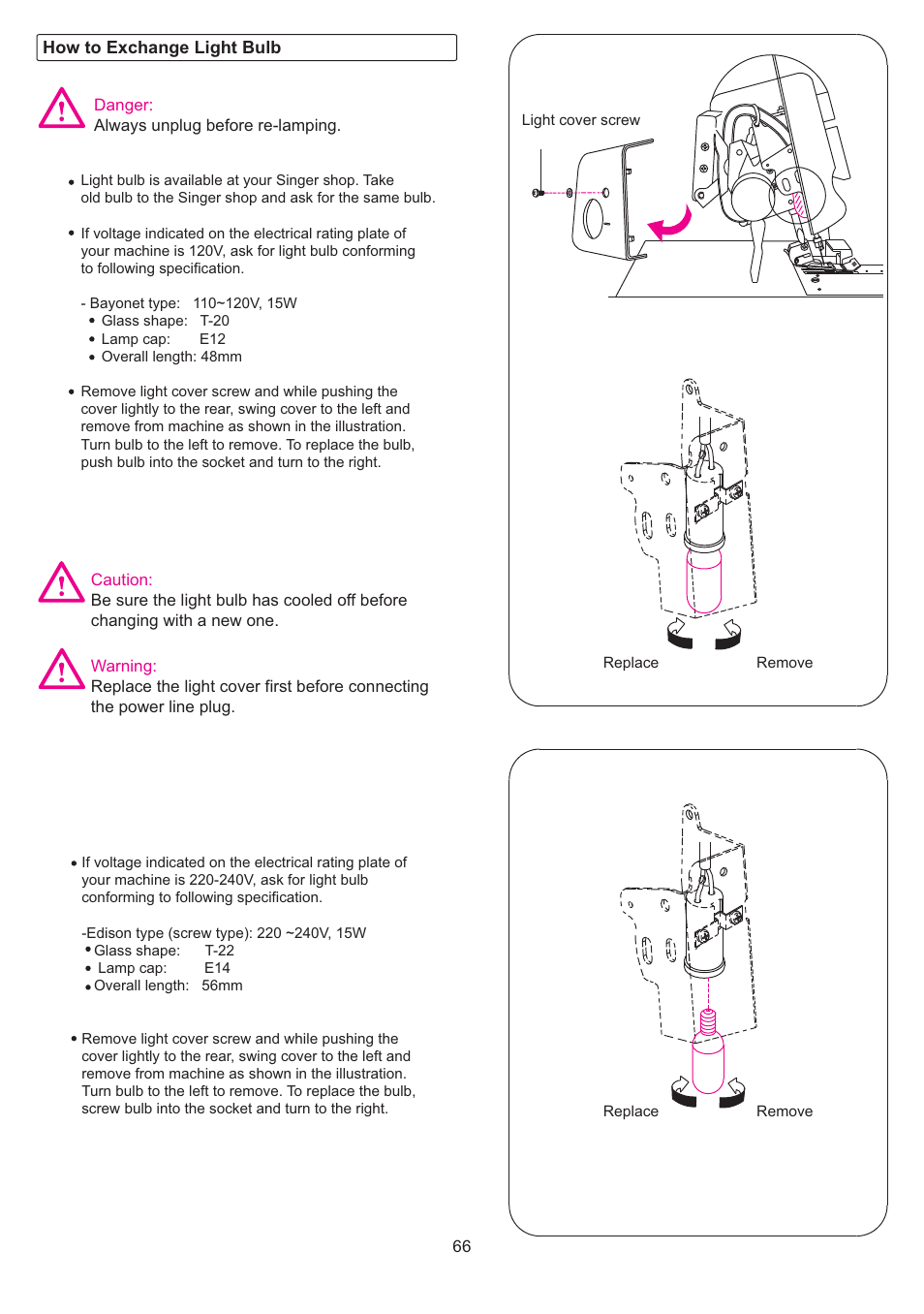 SINGER 14T968DC User Manual | Page 67 / 74