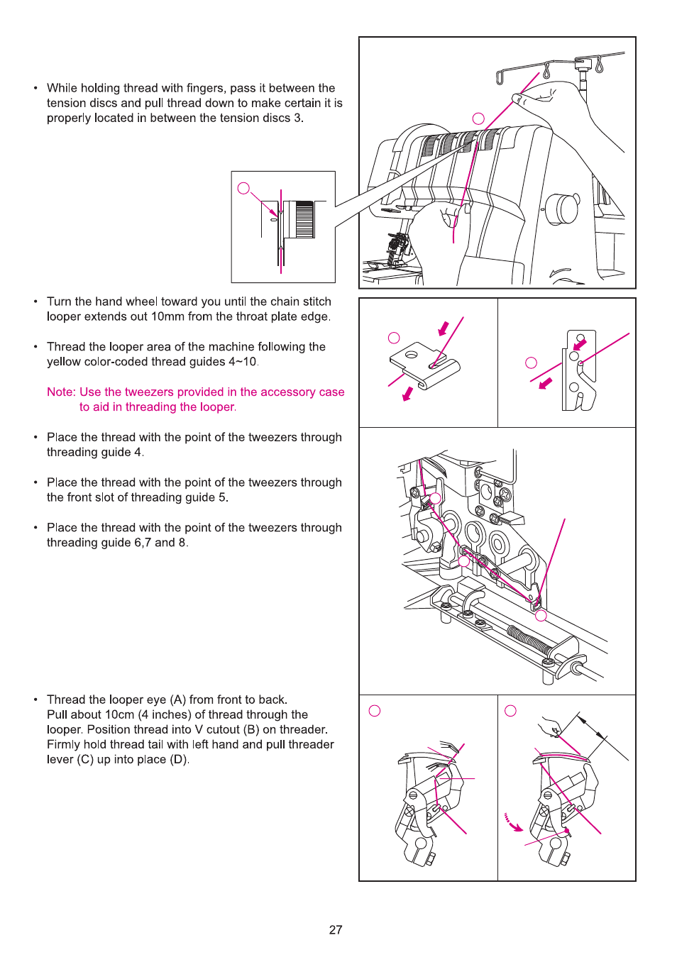 SINGER 14T970C User Manual | Page 28 / 57
