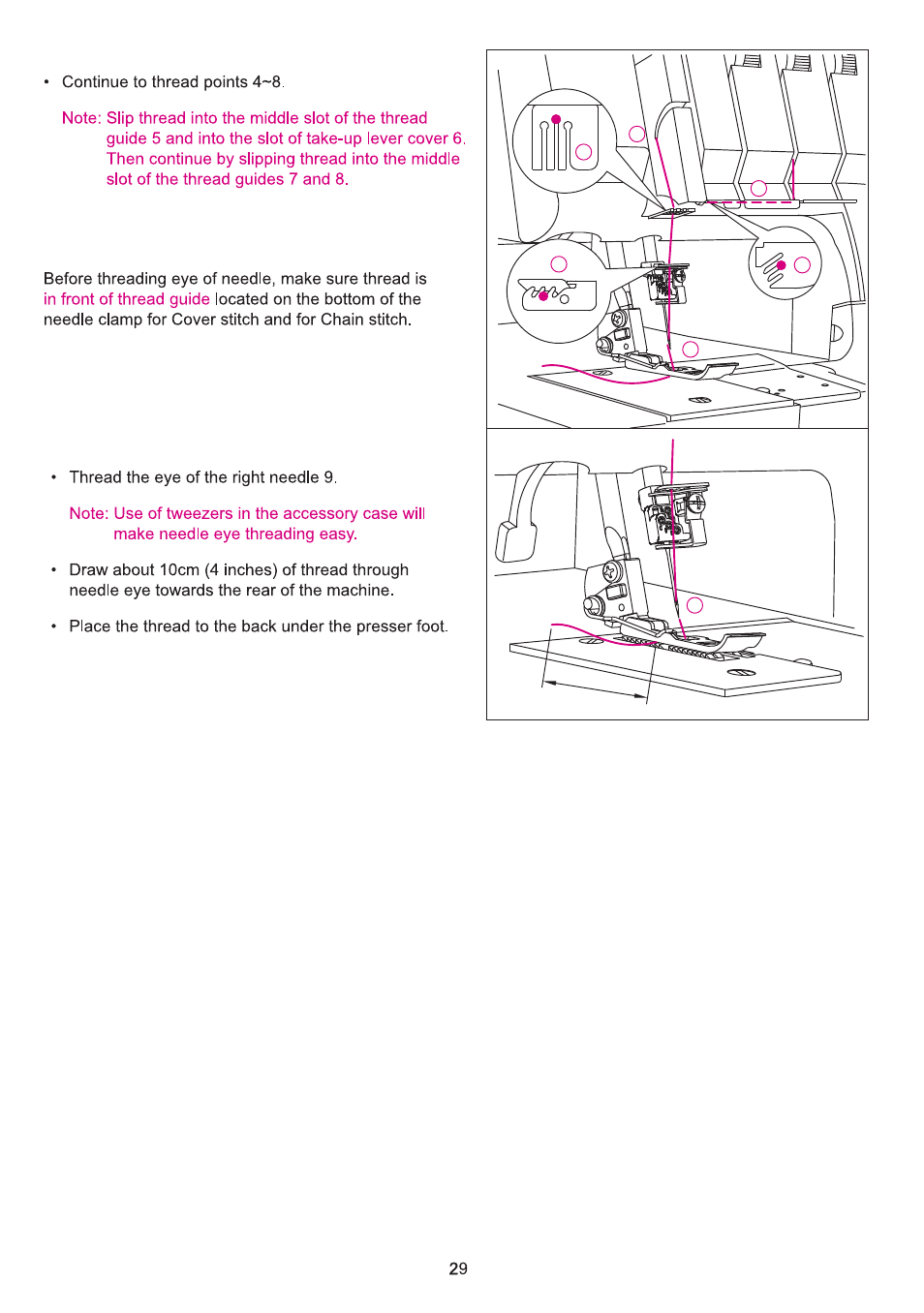 SINGER 14T970C User Manual | Page 30 / 57