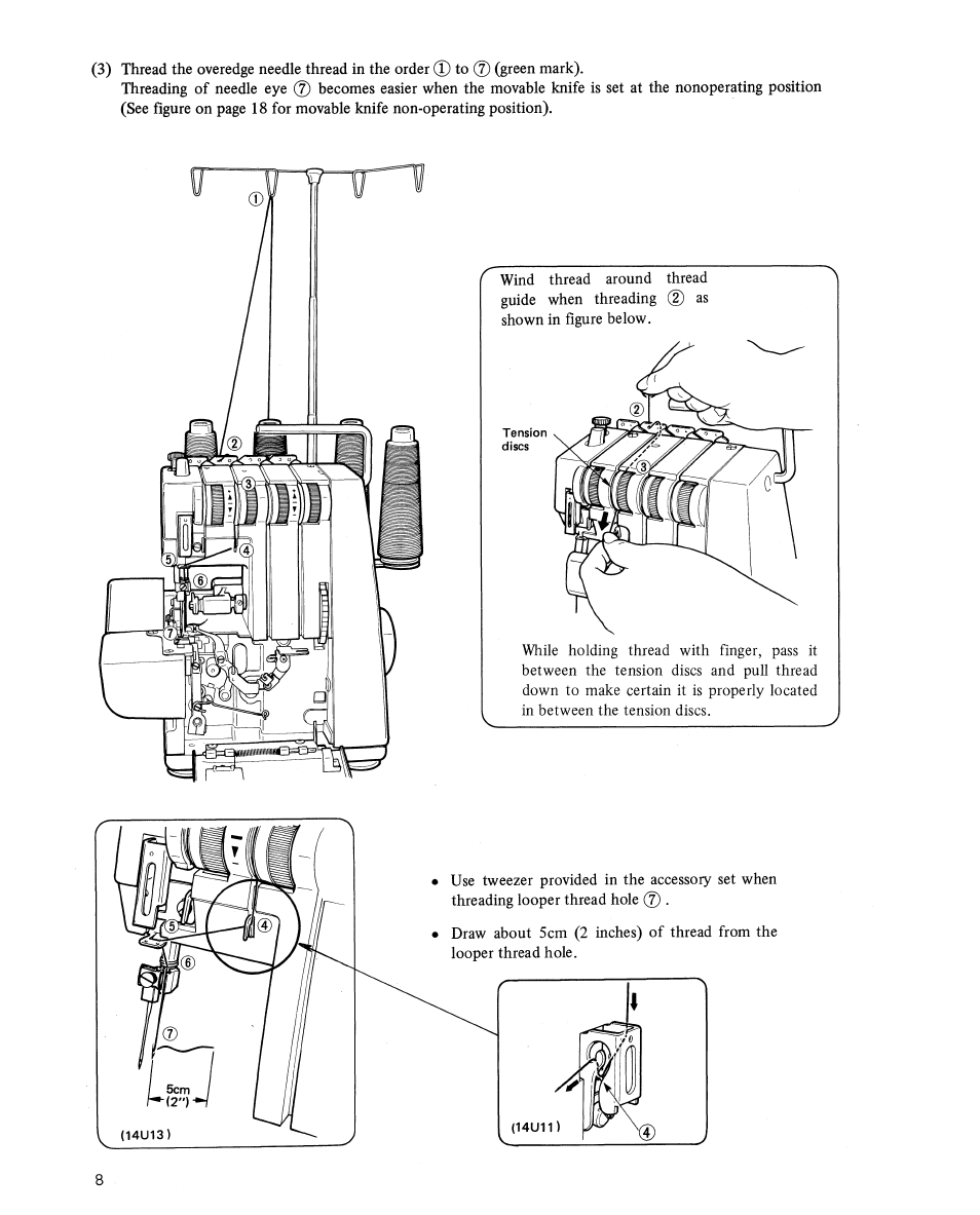 SINGER 14U11 User Manual | Page 10 / 28