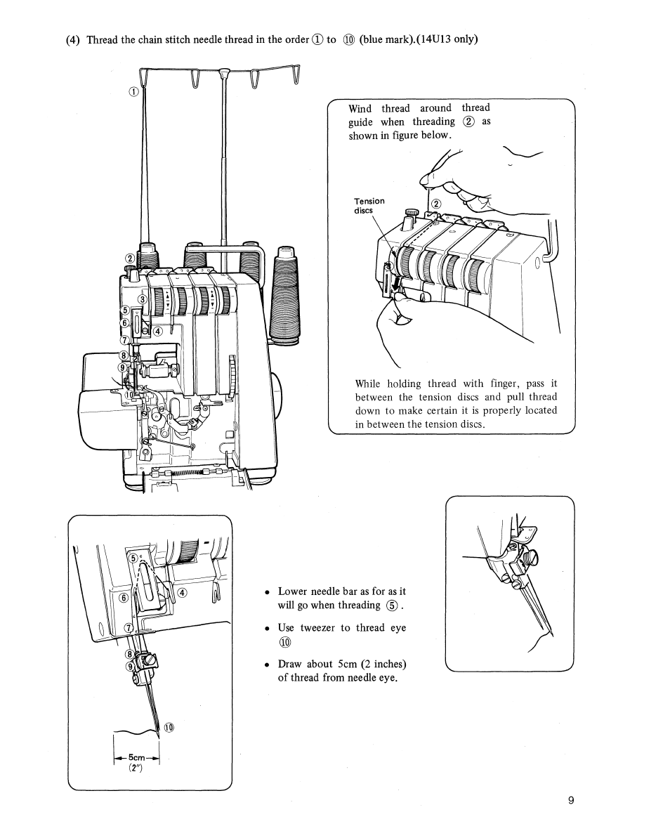 SINGER 14U11 User Manual | Page 11 / 28