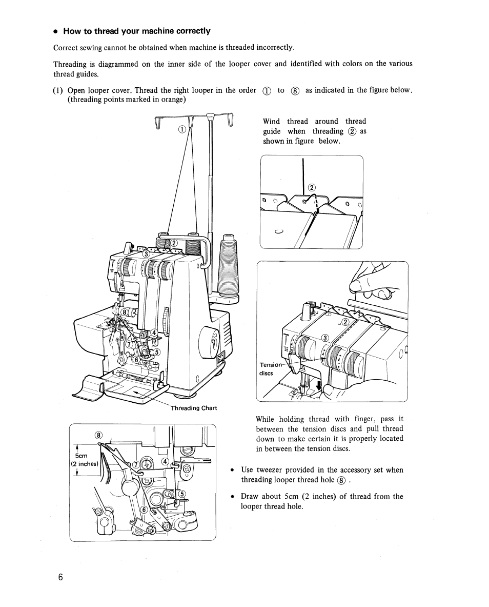 SINGER 14U22 User Manual | Page 8 / 24