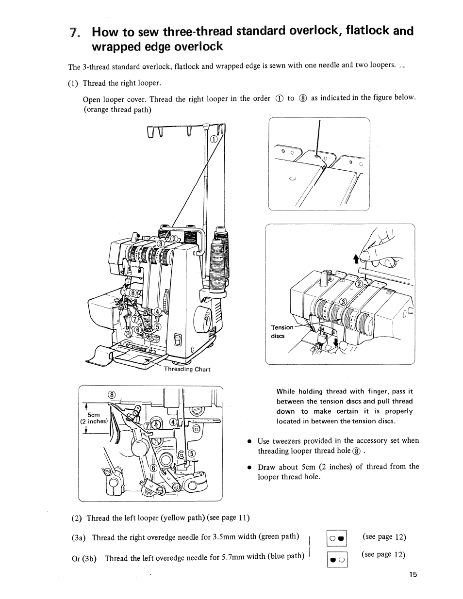 SINGER 14U236B User Manual | Page 17 / 40