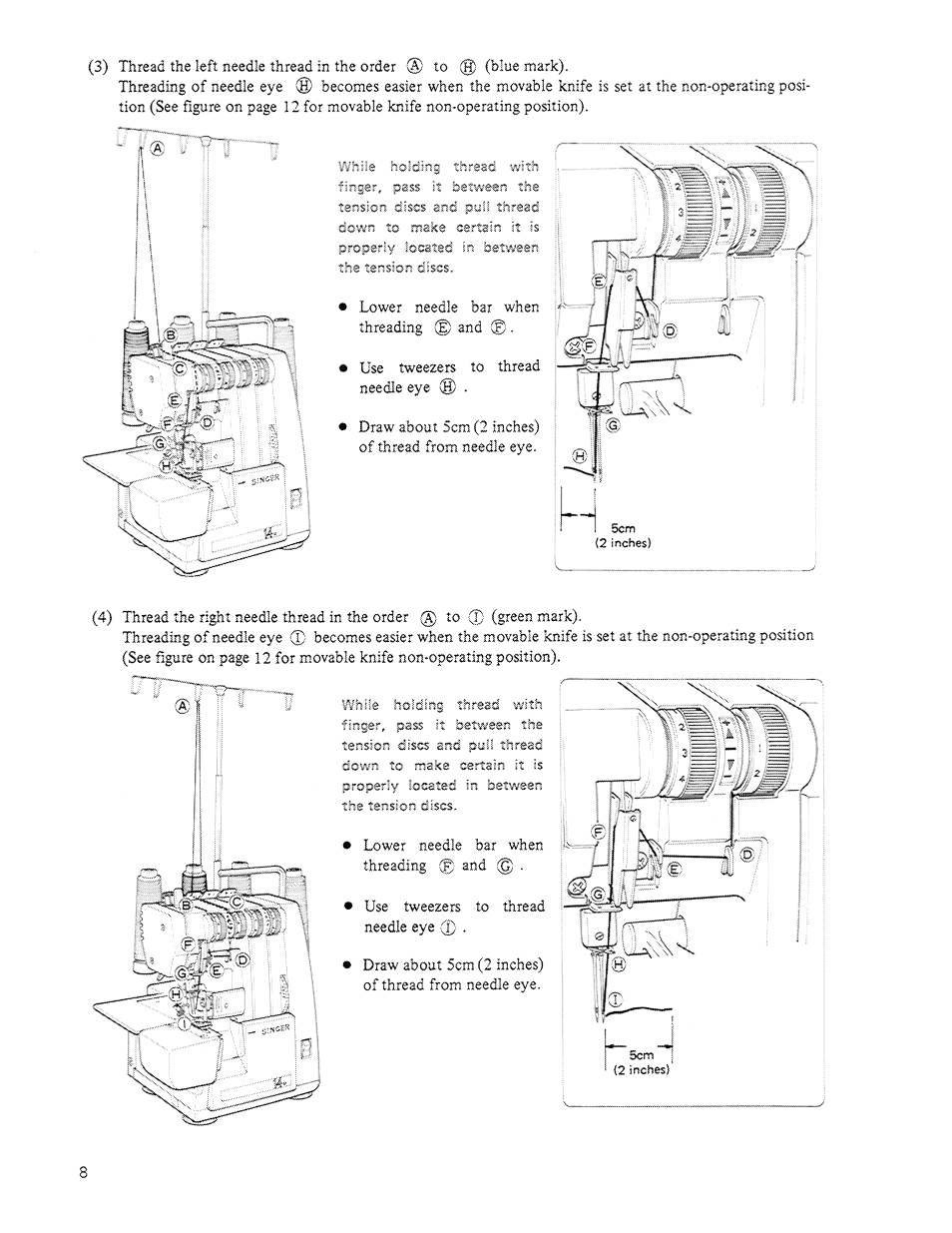 SINGER 14U64A User Manual | Page 10 / 28