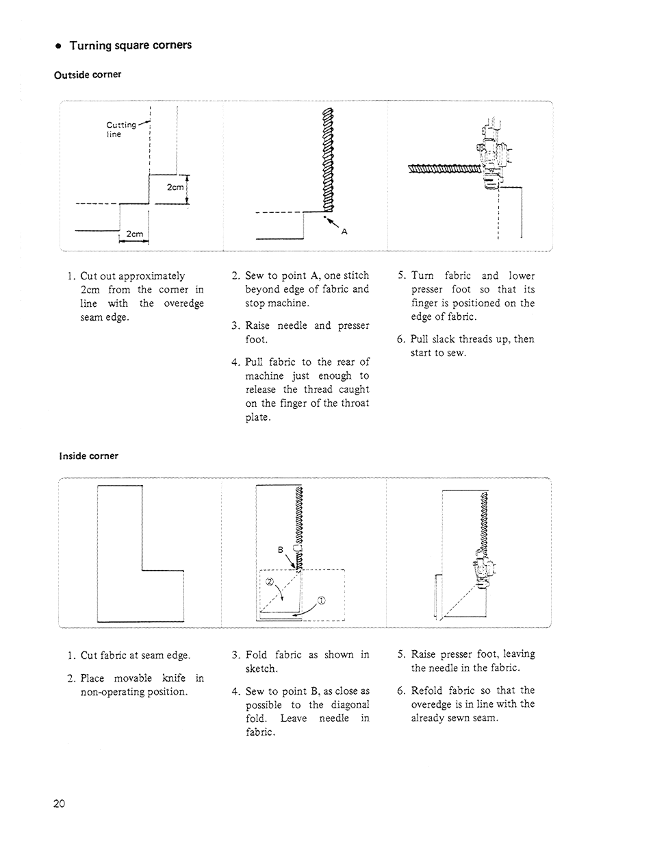 SINGER 14U64A User Manual | Page 22 / 28