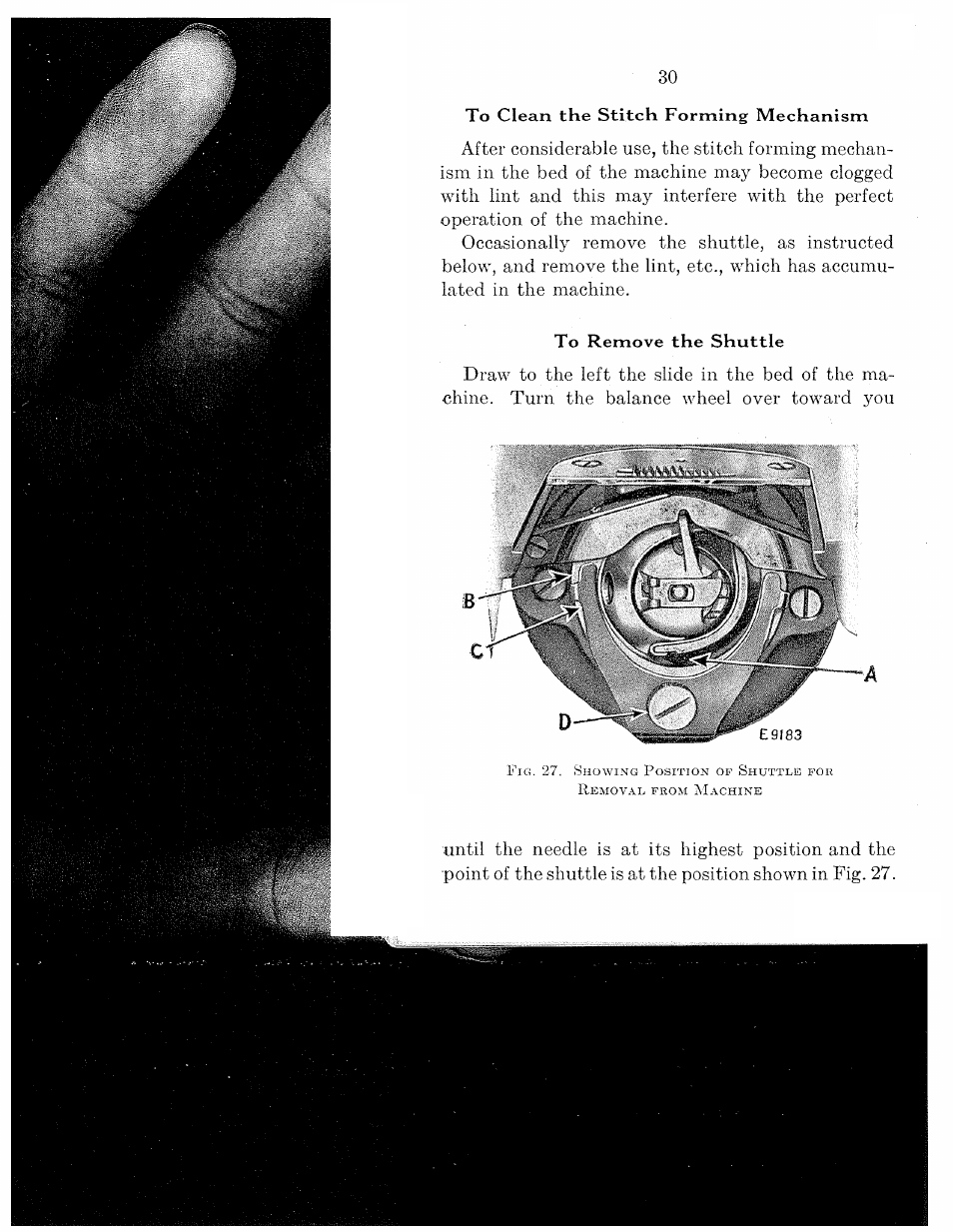 SINGER 15-91 User Manual | Page 32 / 68